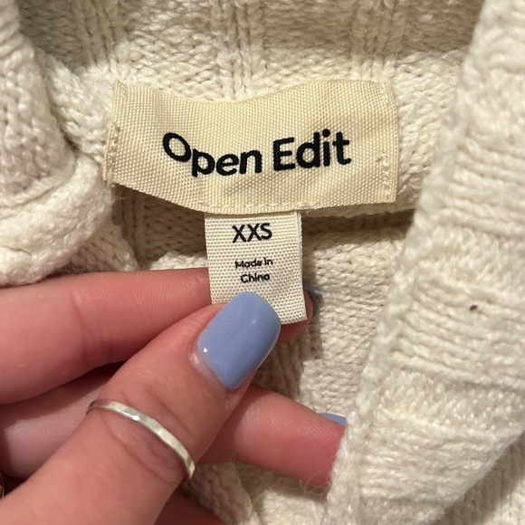 Open Edit Turtleneck Sweater - Picture 2 of 2